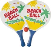 Tennisracket - beachball racket Set van 2 - Inclusief bal - Speelgoed - Tennis - Badminton - Beach ball - Beach - Zomer line - LIMITED EDITION