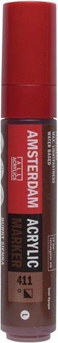 Amsterdam Markers 15 mm Sienna Gebrand 411
