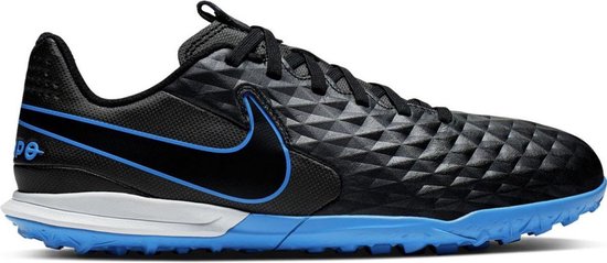 Nike Legend 8 Academy Turf Voetbalschoen Junior - Maat 32 - kleur zwart/blauw  | bol.com