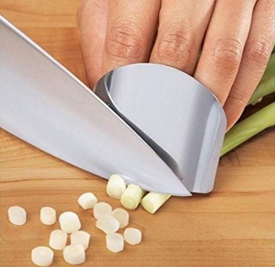 Vingerbeschermer - Snij nooit meer in uw vingers met de vinger beschermer voor tijdens het koken - Merkloos