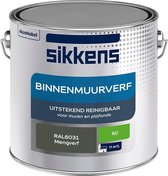 Sikkens - Binnenmuurverf - Muurverf - Mengkleur - Mat - RAL6031 - 2.5L