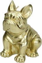 Kaars dog wax goud 7,5 x 6,8 x 9