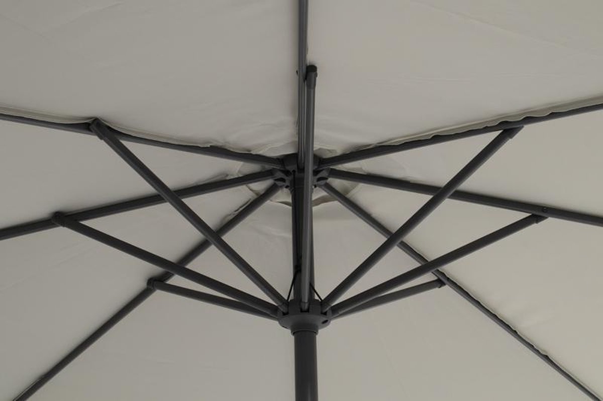 Hartman sunline parasol 270cm light grey.
