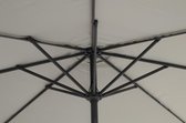 Hartman sunline parasol 270cm light grey.