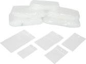 Gripzakjes voordeel pakket transparant (extra sterk) - 500 stuks - 5 formaten