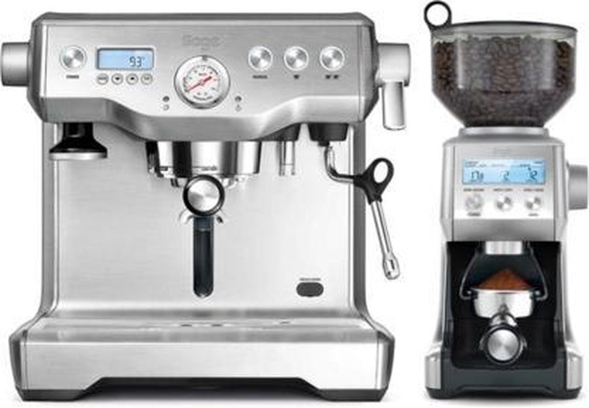 Sage the Dynamic Duo™ Pistonmachine en Grinder - afbeelding 3