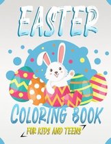 Easter Coloring Book For Kids and Teens