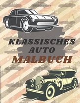 Klassisches Auto Malbuch