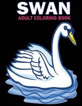 Swan Adult Coloring Book