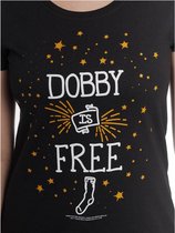 Harry Potter Dames Tshirt -XL- Dobby Zwart