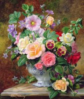 Premium Paintings - Diamond Painting Volwassenen - Diamond Painting Kinderen - Bloemen - 30x40cm