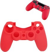 Silicone Hoes / Skin voor Playstation 5 - PS5 Controller Rood
