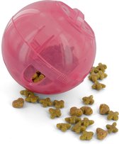 Petsafe SlimCat Voerbal voor katten - roze - 8 cm - snackbal - snack - bal - kattenspeelgoed - speelgoed - speeltje kitten - doseerbaar - wasbaar