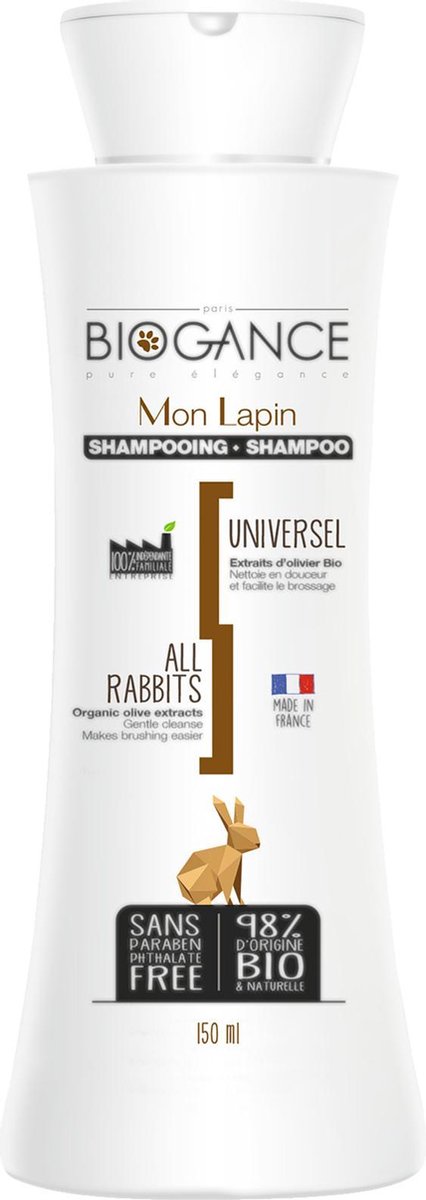 Biogance konijn shampoo 150ml