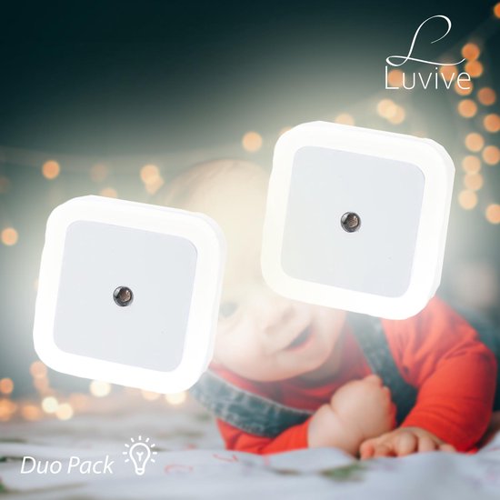 2 X Veilleuse Led Luvive Y Compris La Securite De La Prise Enfants Et Bebe Bol Com
