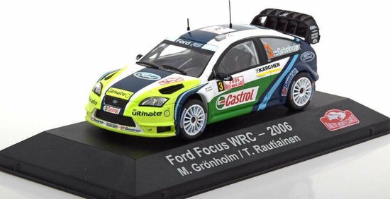 Ford Focus WRC Rally Monte Carlo 2006 #3 Gronholm Rautianen 1:43 