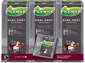 Thee Pickwick Fair Trade earl grey 25x2gr - 3 stuks