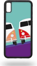Back of the van Eighties Style Telefoonhoesje - Apple iPhone Xs Max