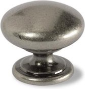AVENUE decoration meubelknop | "Loire" |  Ø 33 mm | oud zilver