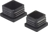 AMIG Insteekdoppen Inslagdoppen Meubeldoppen – 18x18mm – Viekant – 40 stuk