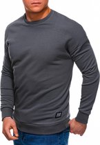 Sweater - Heren - Klassiek - Grijs - B1229