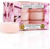 Yankee Candle Cherry Blossom waxinelichtjes 12 stuks