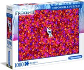 Clementoni - Impossible Legpuzzel - Disney Frozen 2 - 1000 stukjes, puzzel volwassenen