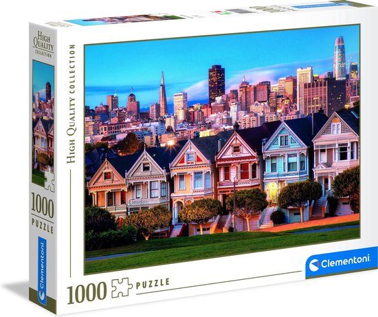 Clementoni Puzzels voor volwassenen - Painted Ladies - High Quality Collection, Puzzel 1000 Stukjes, 10+ jaar - 39605