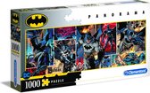Clementoni - Puzzle Collection Panorama de haute qualité - Batman - 1000 pièces, puzzle adultes