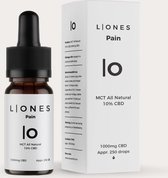CBD Olie 10 Procent (10% / 1.000 mg CBD) - 10ml - Pain Collectie - LIONES