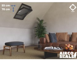 Insecten Hor Dakraam – 55 x 70 cm – Hor geschikt voor Velux CK01 – Insect Raamhor – Vliegenhor – Velux Tuimelvenster Oplossing