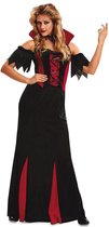 Vrouwelijke Vampier Jurk | S | Zwart | Carnaval | Halloween