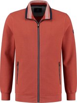 Chris Cayne - Vest met rits - Heren - Trui - Rood - Maat M