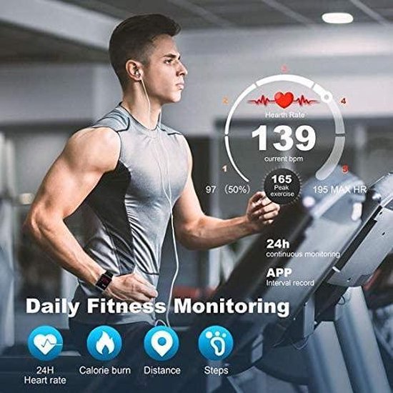 Sportwatch |  Smart Watch Nieuwste model  | Waterproof IP68 | Fitnesshorloge | Touch screen sporthorloge | hartslagmeter | Stappenteller | Multi sport mode | IOS- en Samsung | - People's Products