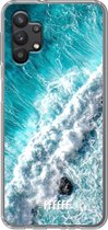 6F hoesje - geschikt voor Samsung Galaxy A32 5G -  Transparant TPU Case - Perfect to Surf #ffffff