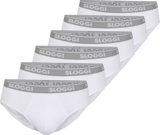 Sloggi GO ABC Natural H Midi 2P heren Ondergoed (2-Pack Sloggi GO ABC Natural H Midi 2P heren Ondergoed (2-Pack