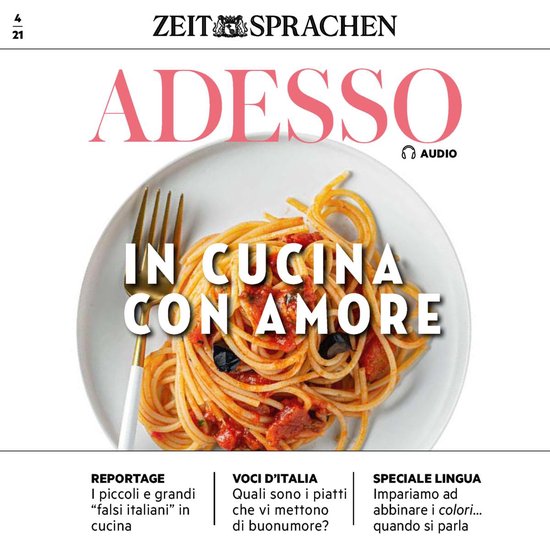 Italienisch lernen Audio - Mit Liebe kochen - cover