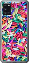 Samsung Galaxy A31 Hoesje Transparant TPU Case - Sprinkles #ffffff