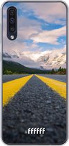 Samsung Galaxy A50s Hoesje Transparant TPU Case - Road Ahead #ffffff