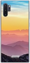 Samsung Galaxy Note 10 Plus Hoesje Transparant TPU Case - Golden Hour #ffffff