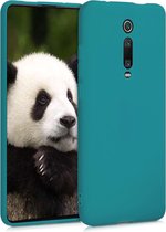 kwmobile telefoonhoesje voor Xiaomi Mi 9T (Pro) / Redmi K20 (Pro) - Hoesje voor smartphone - Back cover in mat petrol