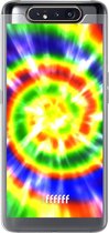Samsung Galaxy A80 Hoesje Transparant TPU Case - Hippie Tie Dye #ffffff