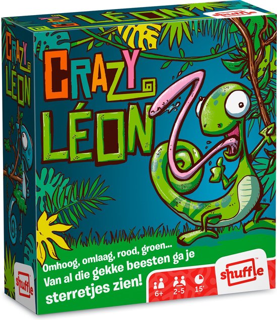 Terugroepen effect Ontembare Shuffle - Crazy Leon - Kaartspel - Domino - Nederlands | Games | bol.com