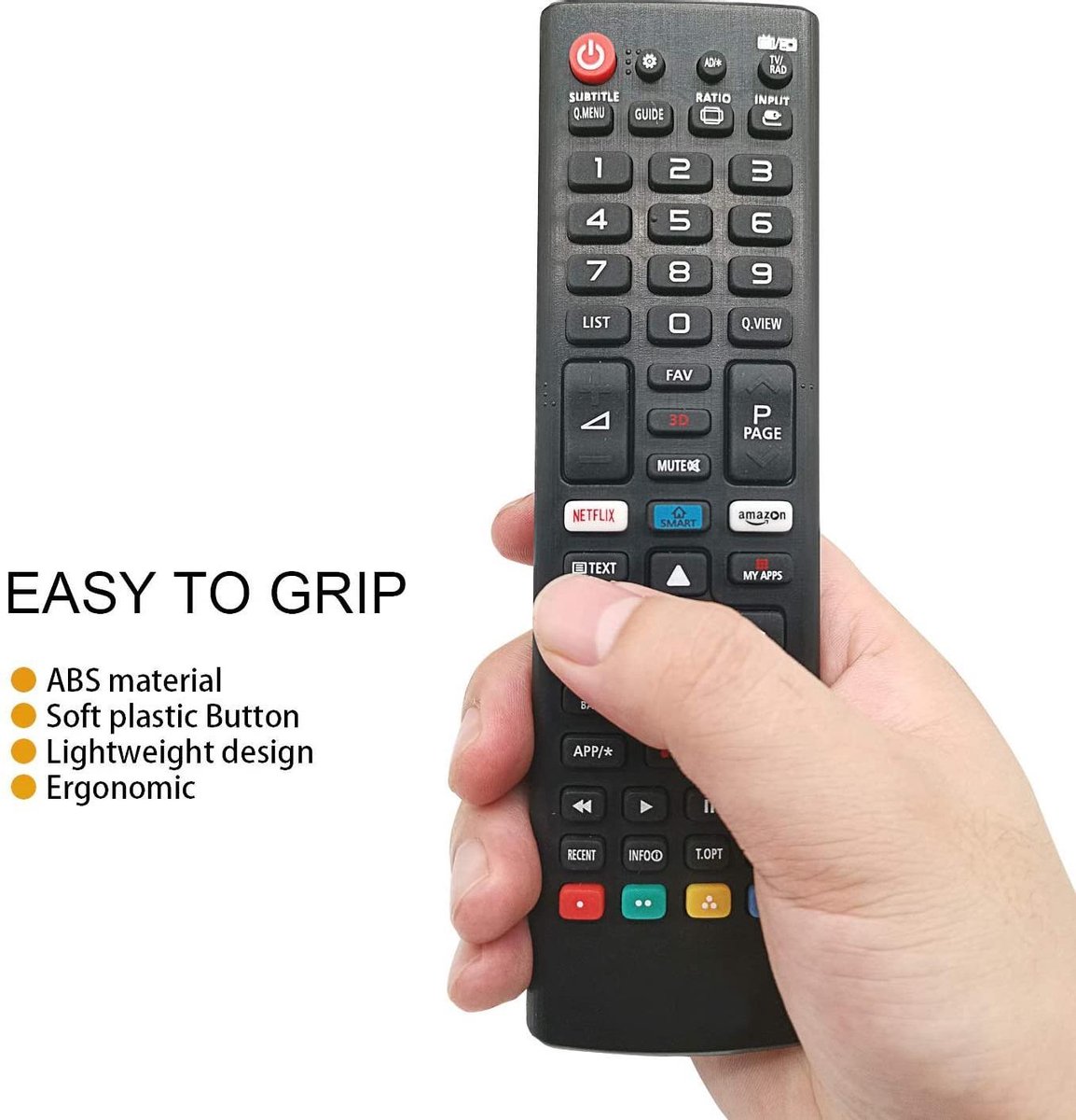 Universele afstandsbediening LG TV - Brauch RQ-L2G