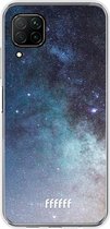 Huawei P40 Lite Hoesje Transparant TPU Case - Milky Way #ffffff