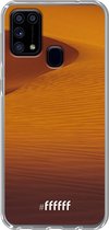 Samsung Galaxy M31 Hoesje Transparant TPU Case - Sand Dunes #ffffff