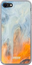 6F hoesje - geschikt voor iPhone SE (2020) - Transparant TPU Case - Fire Against Water #ffffff