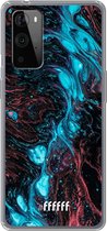 6F hoesje - geschikt voor OnePlus 9 Pro -  Transparant TPU Case - River Fluid #ffffff