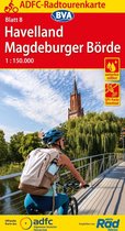 Radtourenkarte- Havelland / Magdeburger Börde cycling map