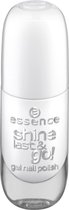 essence cosmetics Nagellack shine last & go! gel nail polish wild white ways 33, 8 ml